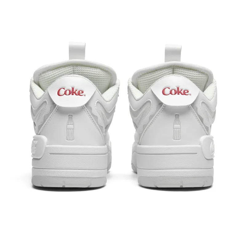 Coca Cola Coverage Slip Resistant Cushioning Wear Resistant Height Increasing Low Top Skateboard Shoes Unisex-10