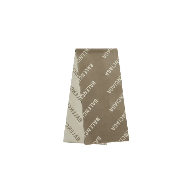 Balenciaga Knit Scarves Women's Beige-0