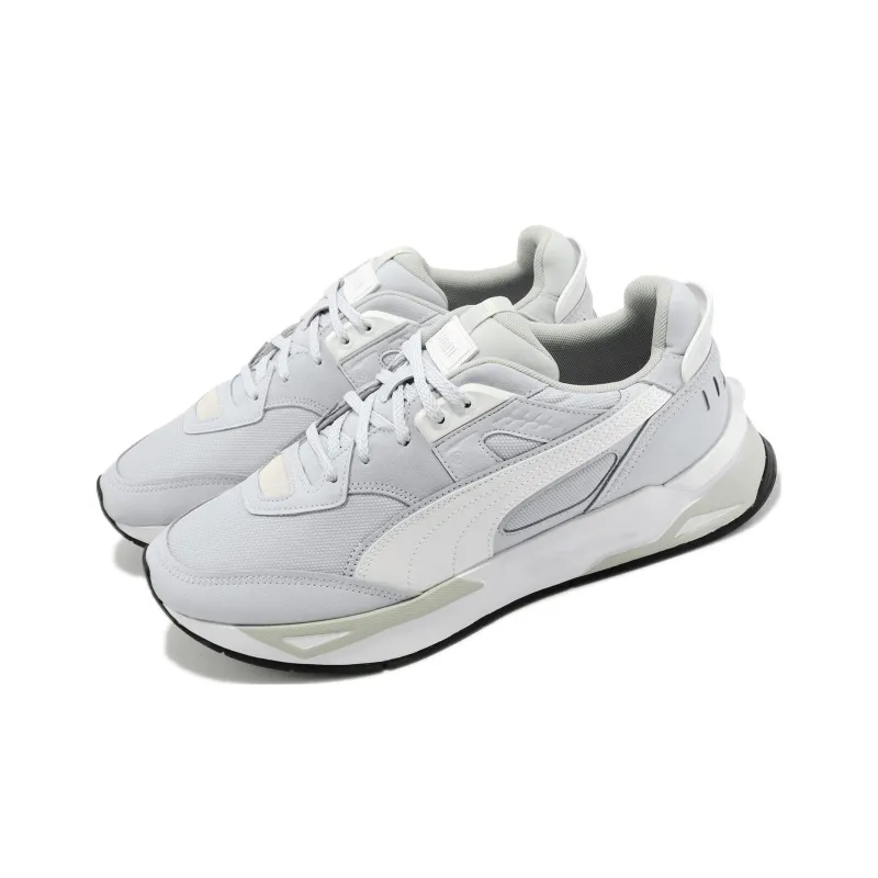 PUMA Mirage Sport Anti Slip Wear Resistant Low Top Casual Shoes Men's Light Gray-2