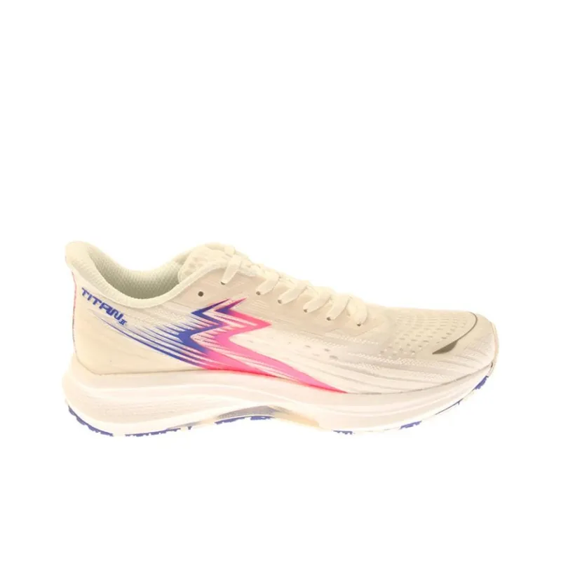 361° Titan CQT WTASIA Asian Games Wear resistant Non slip And Breathable Low Top Running Shoes Men's Pink White-1