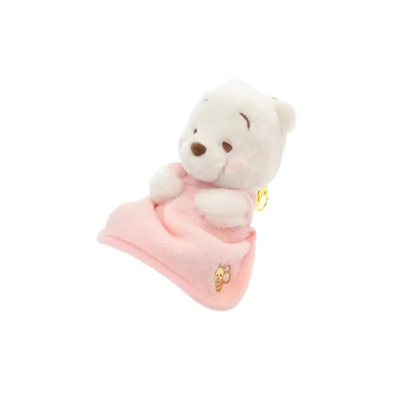 Disney Winnie The Pooh Puff Pink Limited Edition Dolls Plush Pendant 11.5cm Height-1