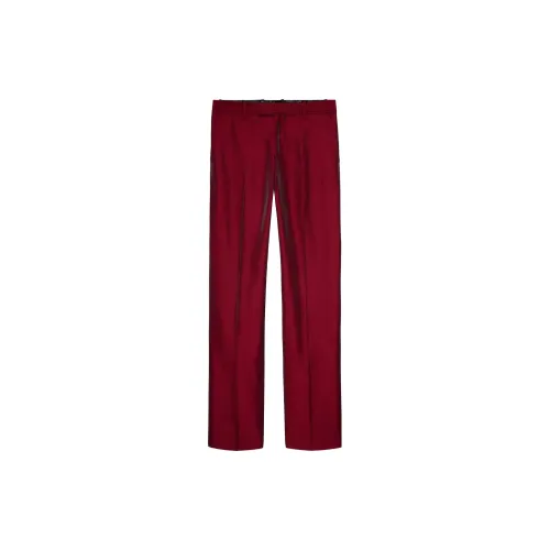 ZARA Suit Trousers Men Red