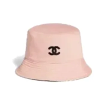 CHANEL Bucket Hats Women's Pink