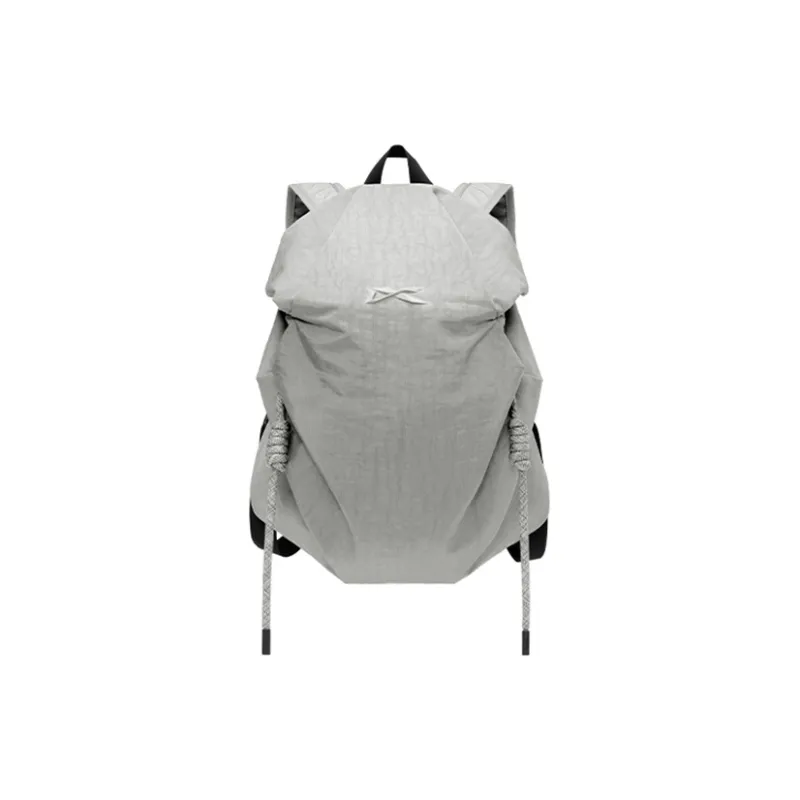 NIID Polyester Backpack Medium Size Unisex Black/Green/Gray-3