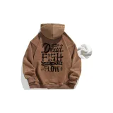 【Fleece-lined】Brown Hoodie