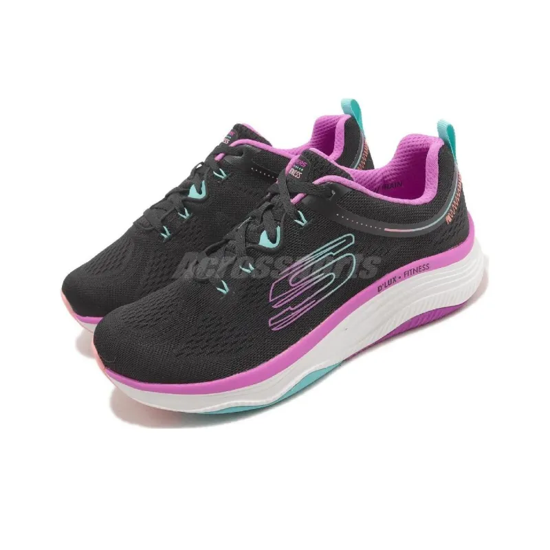 Skechers D'lux Fitness NEW MOXIE Cushioning Wear-Resistant Low-Top Running Shoes Women's Black-2
