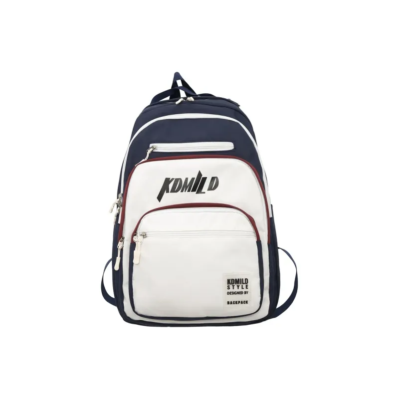 BALANG Nylon Backpack Unisex Black/Blue/Green-0