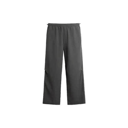 ZARA Cargo Pants Men Gray With Spotted Pattern