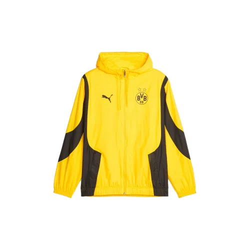 PUMA Borussia Dortmund Soccer Jerseys Men Yellow