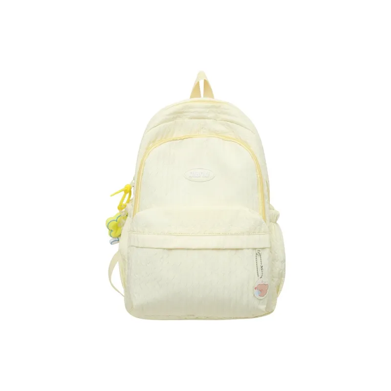 BALANG Nylon Casual Backpack Medium Size Unisex Pink/Blue/Black/White/Green/Yellow-10