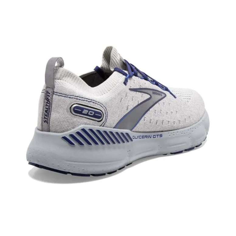 Brooks GTS 20 Wear-resistant And Lightweight Low-Top Running Shoes Men's Gray-2
