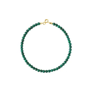 YUOFFICIAL Alloy Jade Bracelet/Anklet Women's Malachite