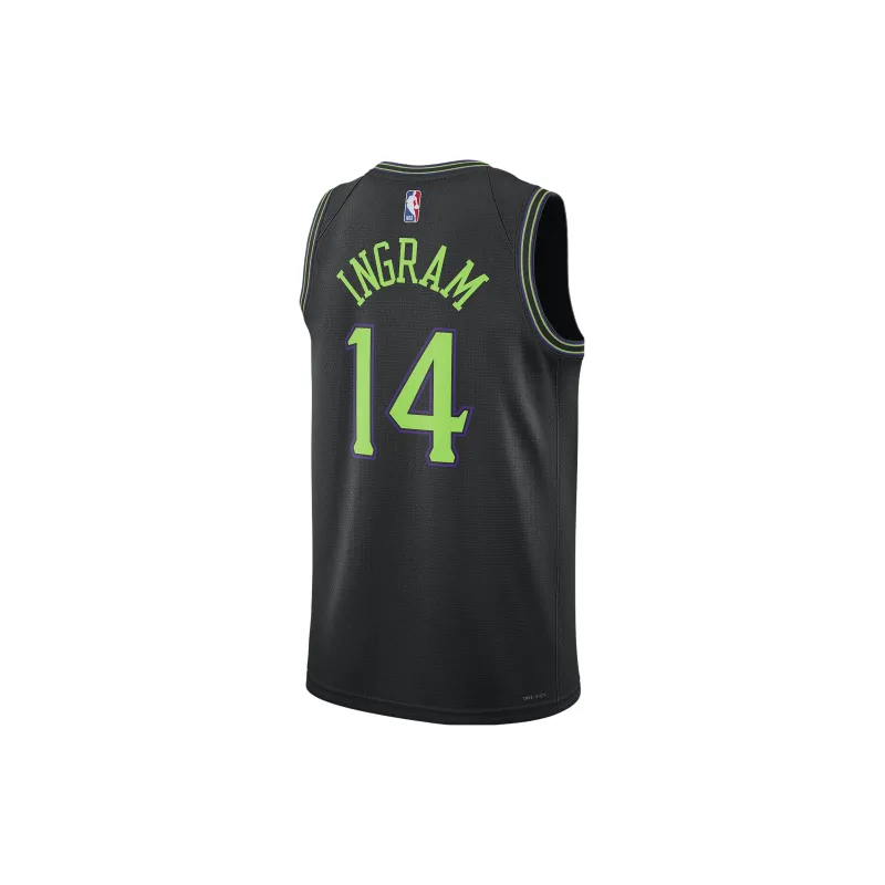 Nike Brandon Ingram New Orleans Pelican City Edition 2023/24 Men's Nike Dri FIT Nba Swingman Jersey-1