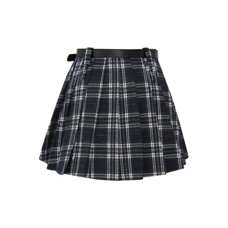 D'zzit Casual Short Skirts Women's Dark Blue-1