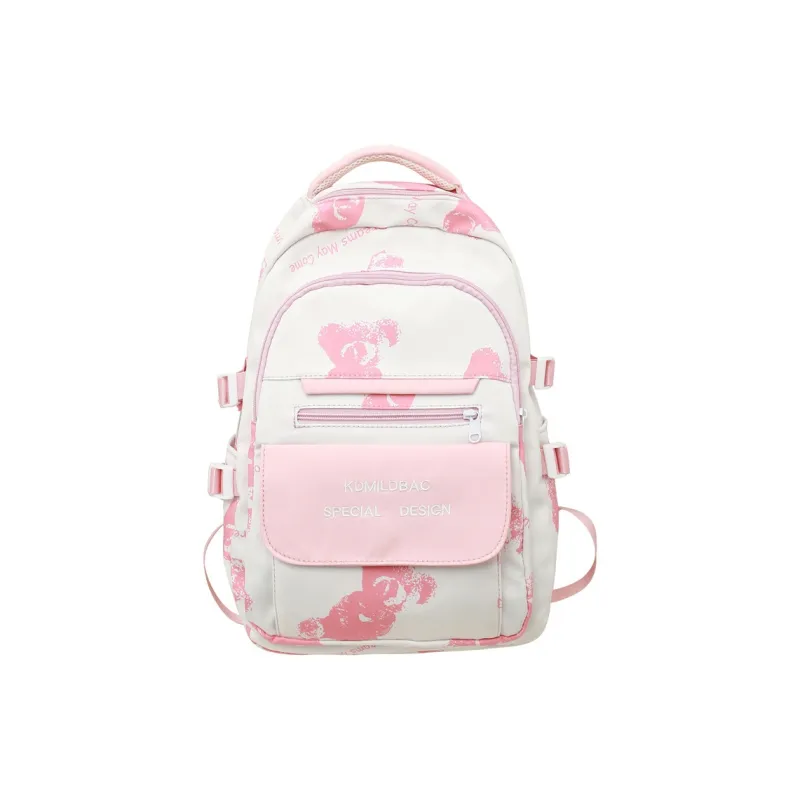 BALANG Nylon Backpack Regular Unisex Black/Green/White/Orange/Pink-9