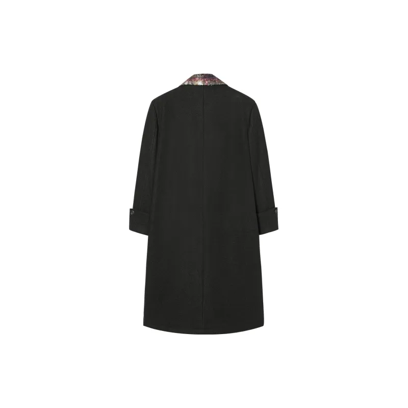 I'M ONE Coats Women's Brown Green-1