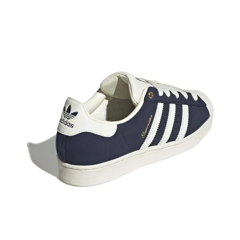 Adidas Superstar 'Night Indigo Gold Script' Women's-3