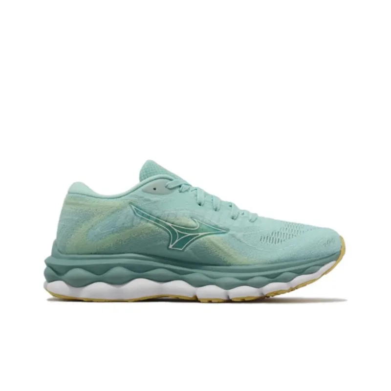 Mizuno Women's Wave Sky 7 'Eggshell Blue'-1