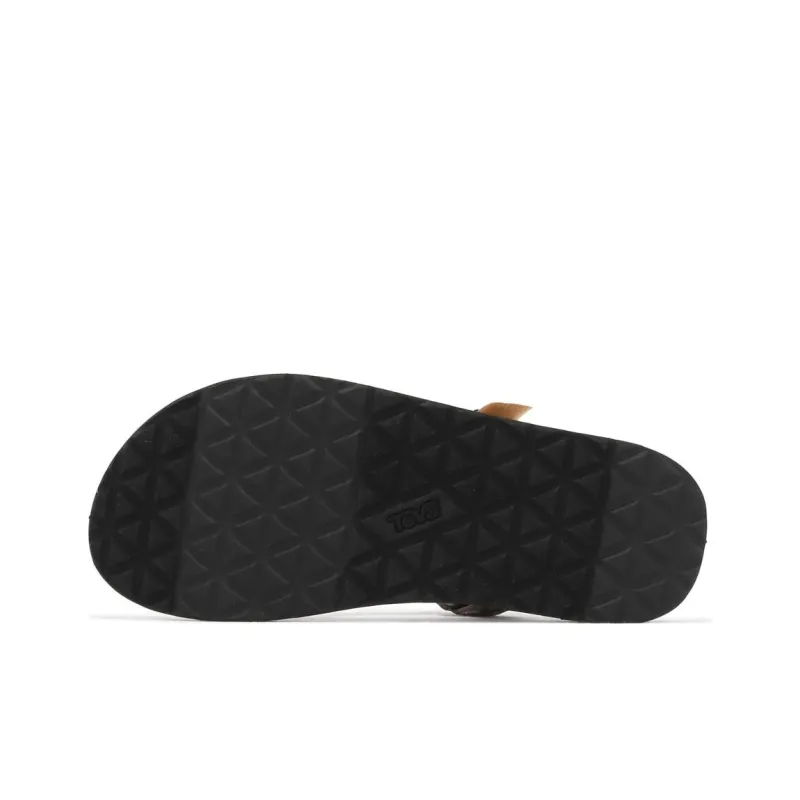 Teva Midform Universal Rubber Sole Quiet Slide Slippers Men's Brown-5
