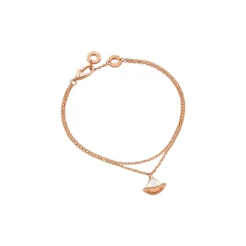 BVLGARI Divas’ Dream Series K Gold Bracelets Women's Rose Gold