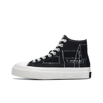 ARTICLE NO. High-Top Skateboard Shoes Unisex Black