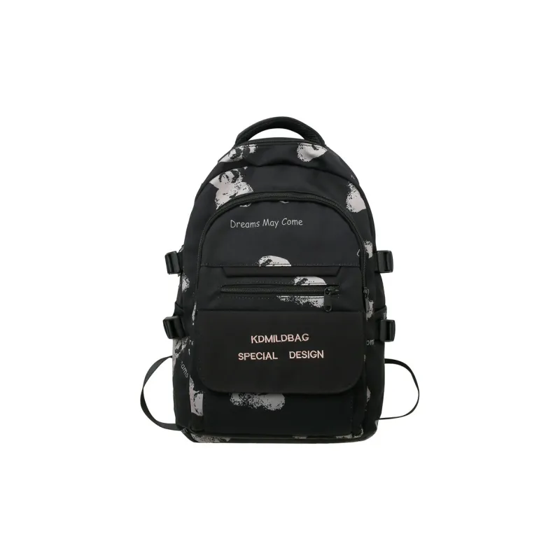 BALANG Nylon Backpack Regular Unisex Black/Green/White/Orange/Pink-0