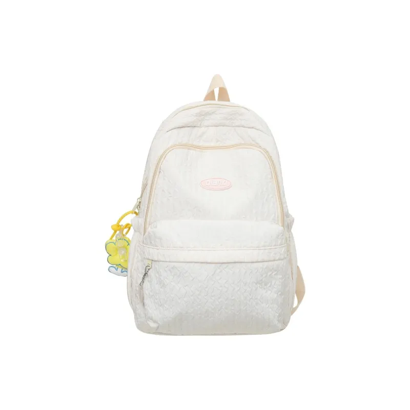 BALANG Nylon Casual Backpack Medium Size Unisex Pink/Blue/Black/White/Green/Yellow-6