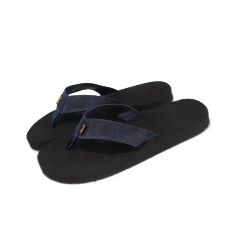 Teva Quick Dry Flip Flops Men's Black Blue-3