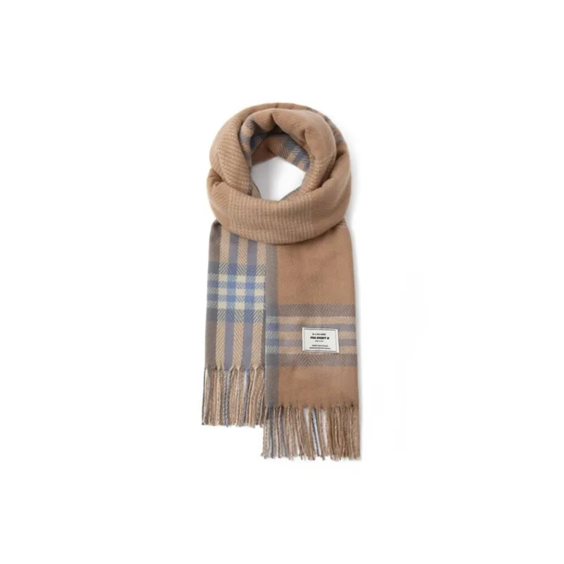 FREE RABBITⅡ Faux Cashmere Knit Scarves Unisex-2
