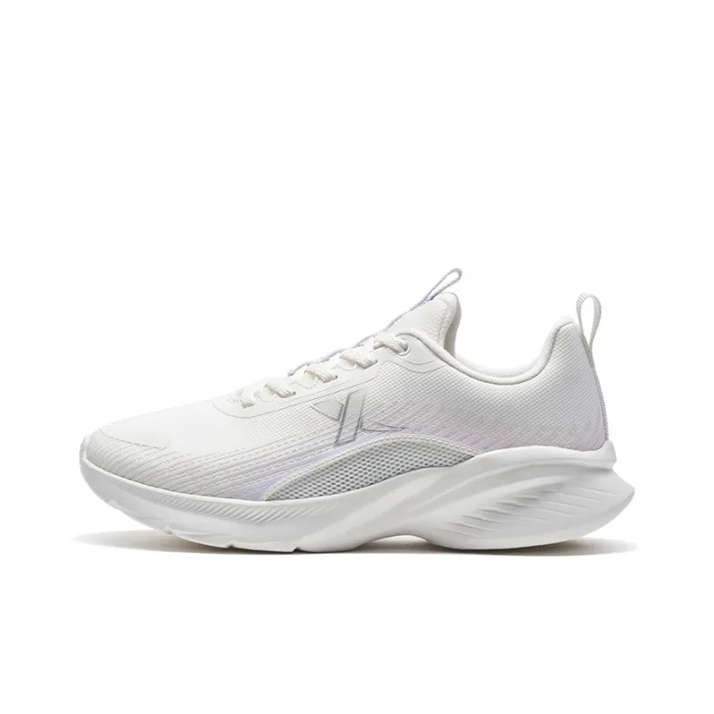 XTEP Low Top Running Shoes Women's White Purple-0