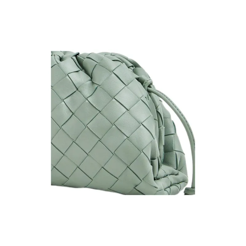 Bottega Veneta Intrecciato Pouch Mini New Sauge-3