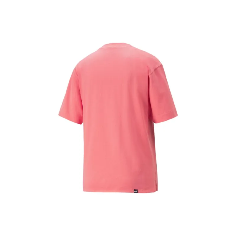 PUMA Dealer Tailored Golf Drop Shoulder Sleeve T-Shirt Women's Pink-1