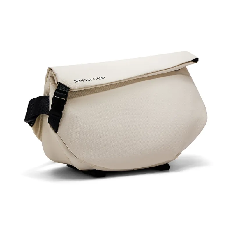 RIOREX Polyamide Messenger Bag Shoulder Bag Crossbody Bag Regular Unisex Black/Custard/Gray Black/Frosted Black-28
