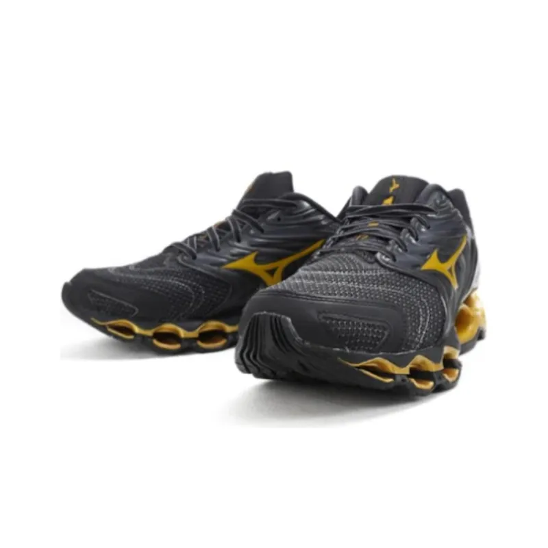 Mizuno Wave Prophecy 12 S 'Black Gold Reflective'-2