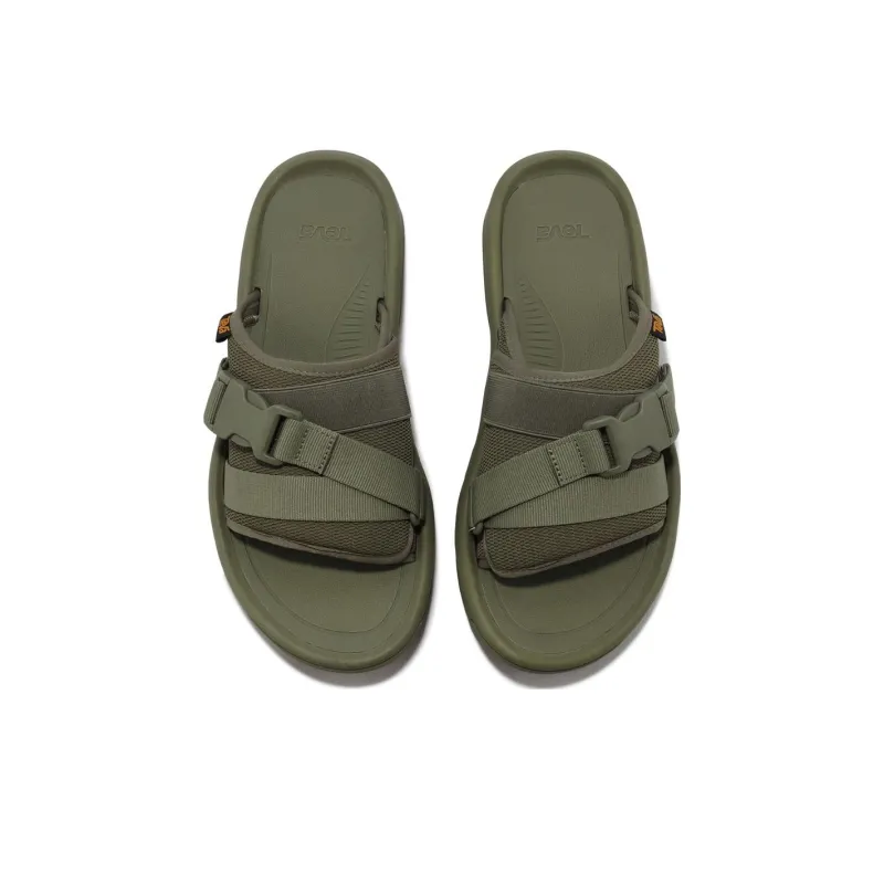 Teva M Hurricane Verge Slide Slippers Men's Olive-2