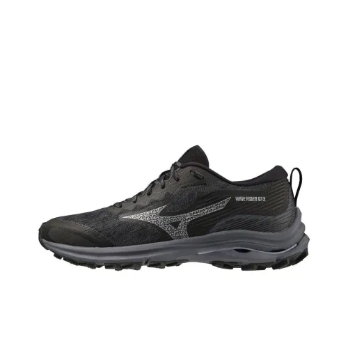 Mizuno Wave Rider  Women's  GORE-TEX 4E Wide 'Black Silverstar'