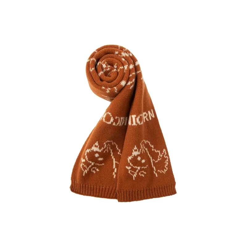 BAIJUAN Knit Scarves Unisex-3
