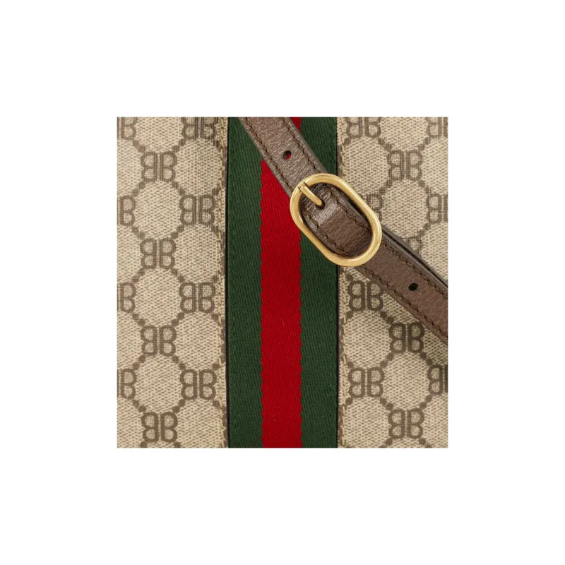 GUCCI X Balenciaga The Hacker Project Shoulder Zip Bag-6