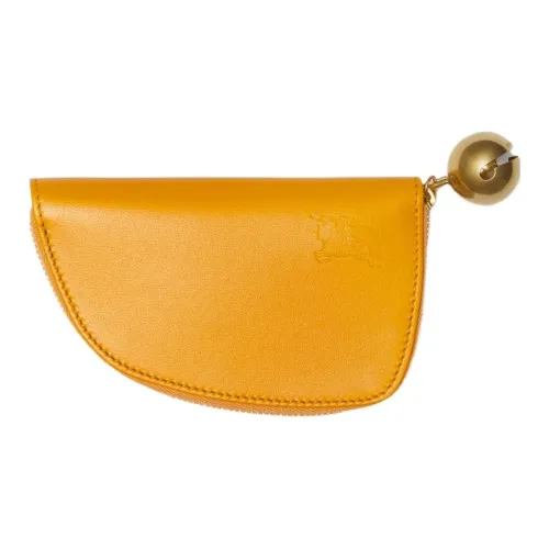 Burberry Lambskin Coin Purse Women's Touch Me Not Yellow