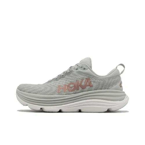 HOKA ONE ONE Gaviota 5 Running Shoes Men Low-Top Gray