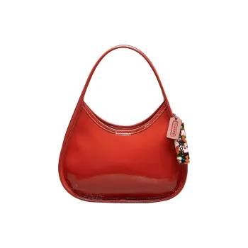 Coachtopia Ergo Leather Shoulder Bag Handbag Shoulder Bag Women's Dark Orange