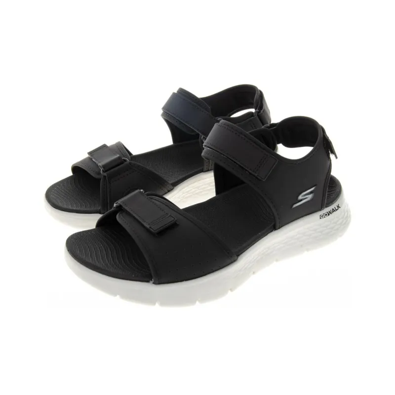 Skechers Go Walk Flex Sandal 'Black'-2