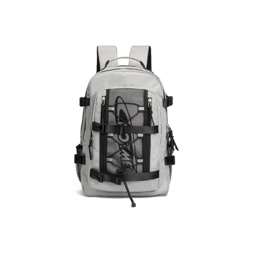 NOT ME Backpacks Gray Black