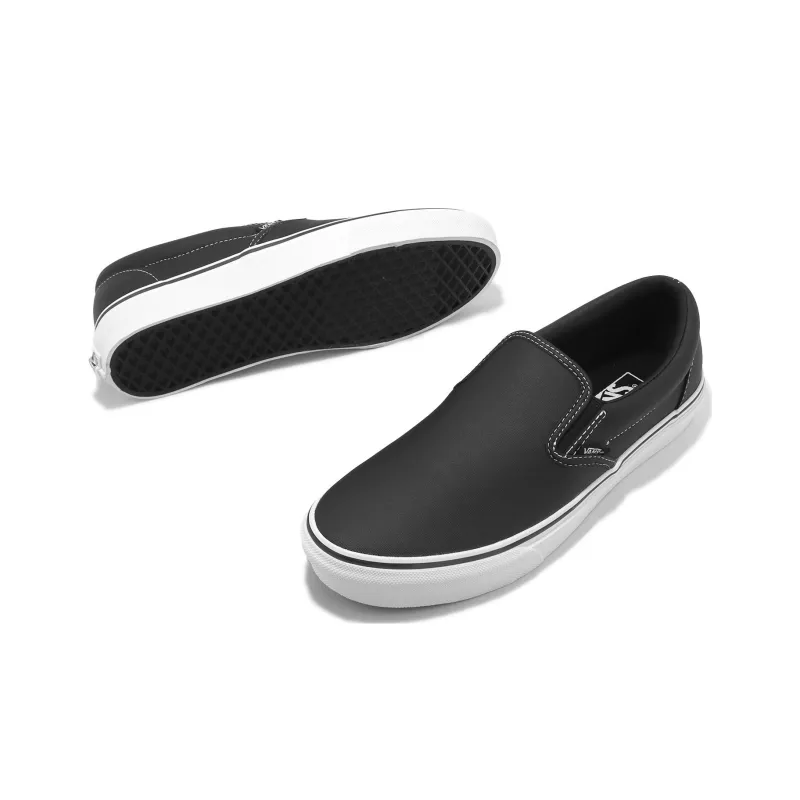 Vans Slip On Pu 'Black White'-4