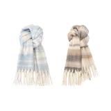 2 Pack (Light Blue+Gray Khaki)