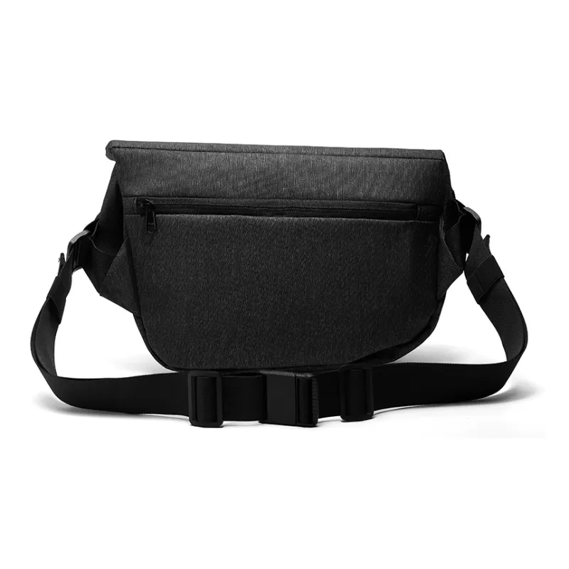 RIOREX Polyamide Messenger Bag Shoulder Bag Crossbody Bag Regular Unisex Black/Custard/Gray Black/Frosted Black-12
