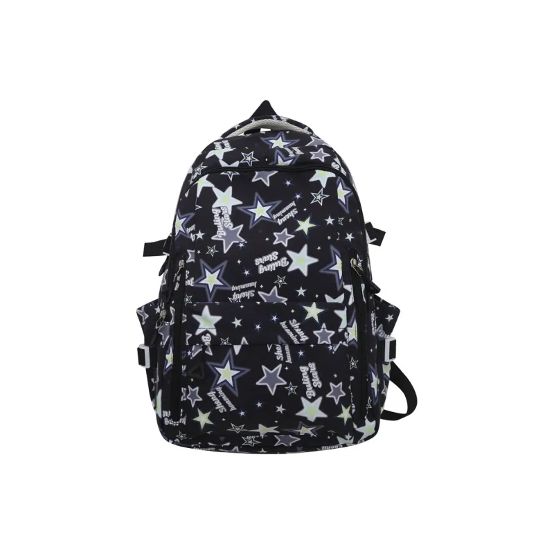 BALANG Nylon Backpack Regular Unisex Black/Purple/Pink/Green/Blue/White-0