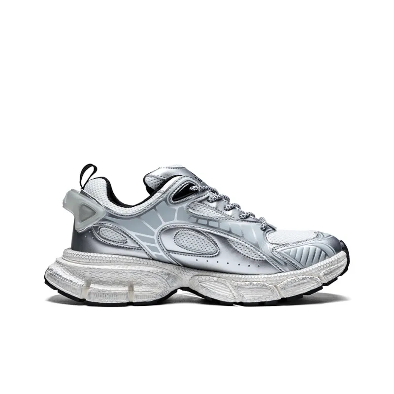 Kappa Chunky Sneakers Men Low Top Gray White-1