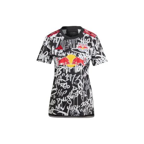 Adidas New York Red Bulls T-Shirts Women's Black