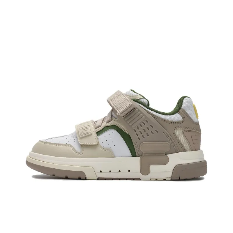 FILA Doppio Skate Shoes 'White Beige' Women's-0